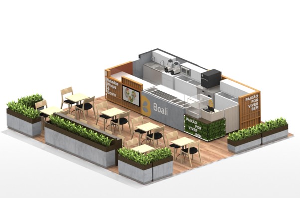 How to Design a High Traffic Food Kiosk with Efficient Store Fixtures